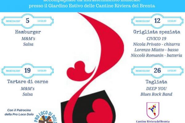 in-vino-festa-riviera-del-brenta-luglio In Vino Festa animazione della scuola di salsa M&M's